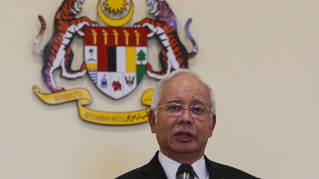 Malaysian Prime Minister Najib Razak.