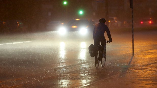 Thankfully, the winds and rainfall that hit Melbourne on Wednesday night were short-lived.