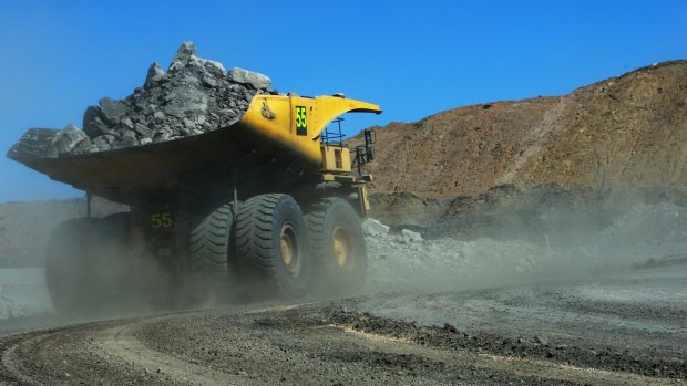 A study commissioned by the Queensland Resources Council found a third of Queensland coalmines were running at a loss.