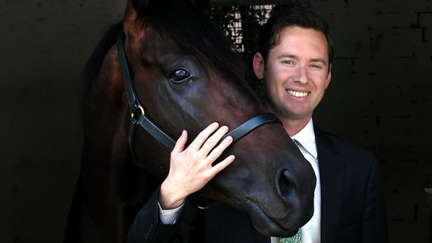 Confident: Trainer Adrian Bott believes Hualalai is ready to win at Rosehill.