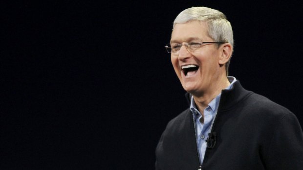 Apple CEO Tim Cook has stepped up the company's charitable efforts, but they look tiny compared to its profits.