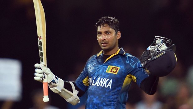 Sri Lanka batsman Kumar Sangakkara.