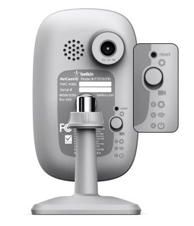 Belkin's NetCam HD+ has app issues, but makes a great baby monitor.