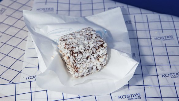 Lamington from Tuga pastries.