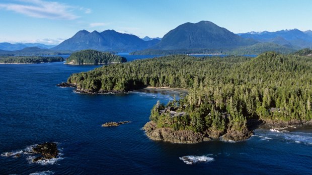 Clayoquot Sound, Vancouver Island, British Columbia.