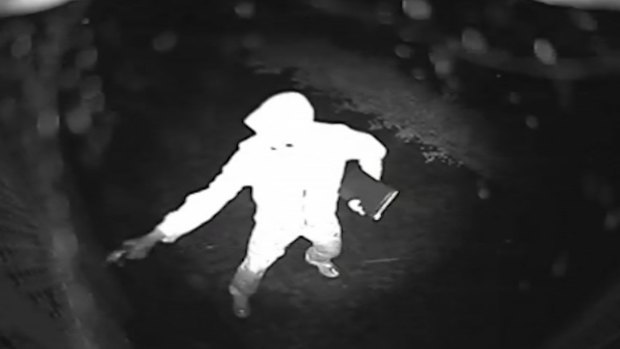 CCTV stills of the shooting of Joe Antoun in Strathfield in 2013. 