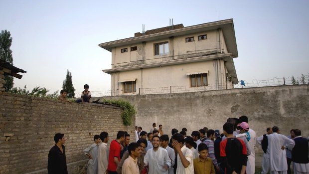 The house where Osama bin Laden was killed in Abbottabad, Pakistan.