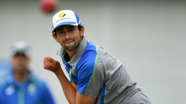 Big improver: Ashton Agar is shaping up as Nathan Lyon's spin partner for the first Test against Bangladesh.
