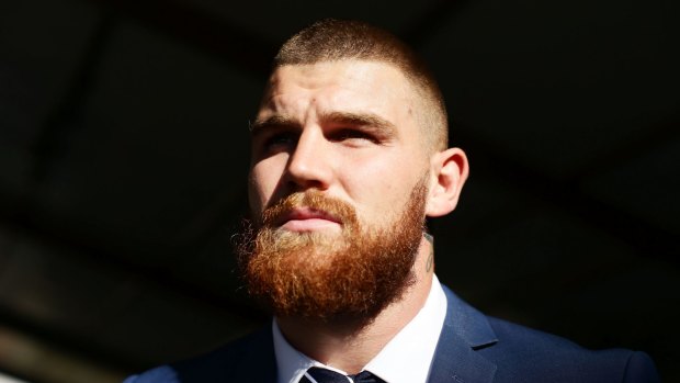 Measuring up: Josh Dugan says it's easy to be inspired by coach Mal Meninga and the standards he sets for the players.