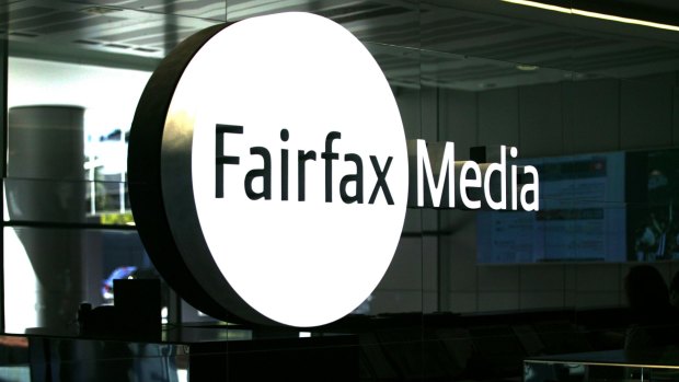  Fairfax Media shares dropped 17 per cent on opening to 91.5 cents, then stabilised to close at 98.5 cents on Monday.