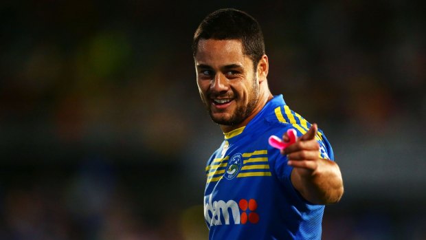 Better without? The stats say the Parramatta Eels aren't too bad without Jarryd Hayne.