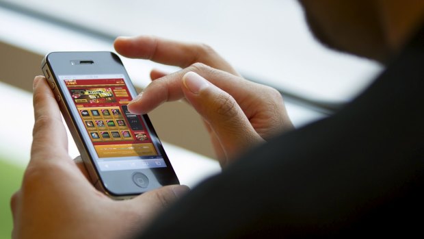 Phone apps make gambling easier and quicker. 