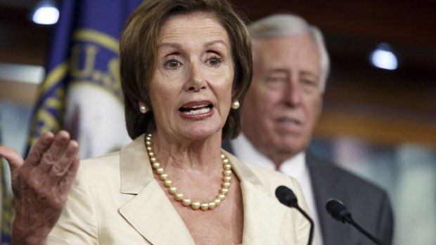 House minority leader Nancy Pelosi has denied any involvement in inviting the Israeli PM.