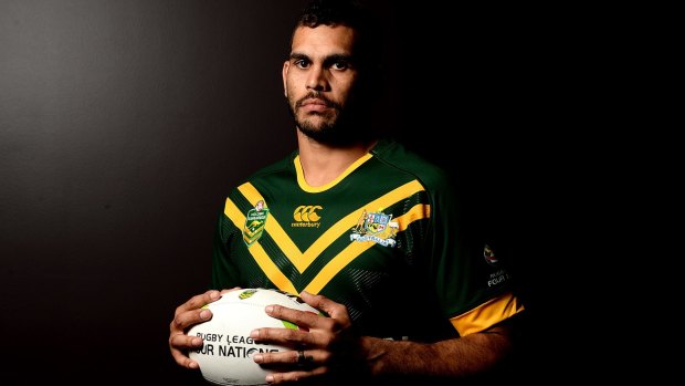 He's No.1: Greg Inglis will take over at fullback for the injured Billy Slater.