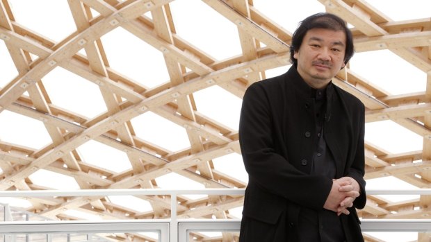 Japanese architect Shigeru Ban.