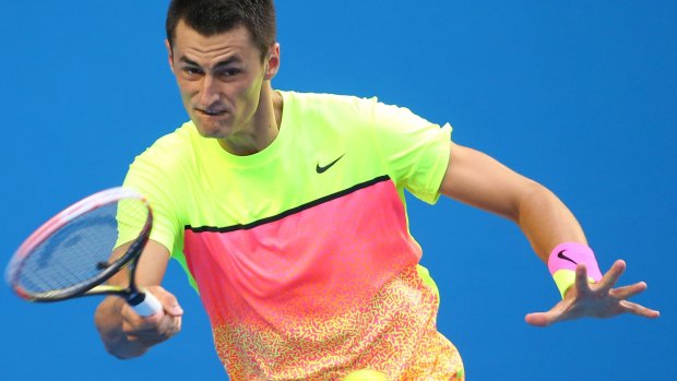 Bernard Tomic gave a frank assessment on the playing style of fellow Australian, Sam Groth.