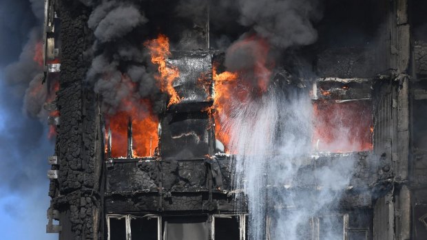 The 24 storey Grenfell Tower went up in flames on June 12.