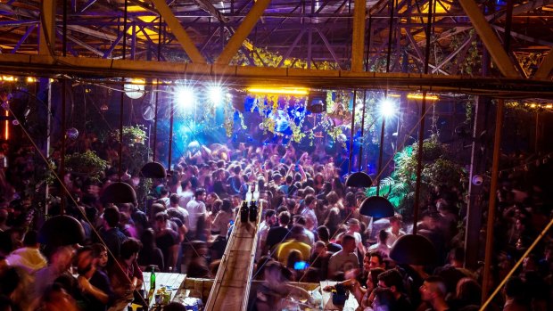 Grand Factory nightclub in Beirut. 