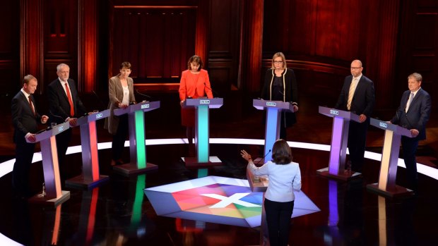 The BBC Election Debate which Theresa May chose not to join.