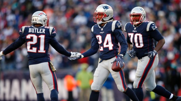 Firm favourites: The New England Patriots are expected to win their sixth Super Bowl on Monday.