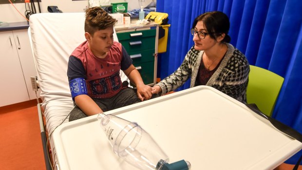 Victims of the thunderstorm asthma epidemic inundated hospitals across Melbourne last month.