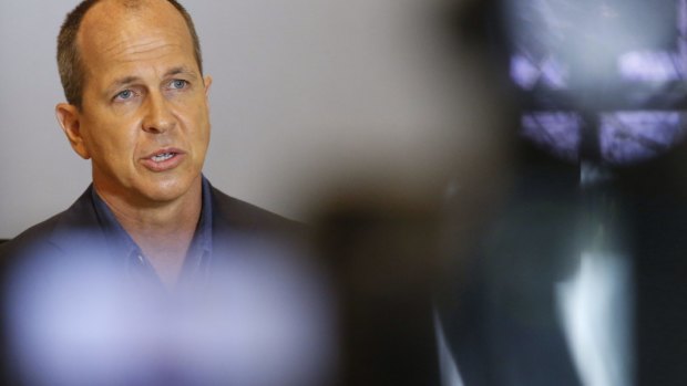 Peter Greste: said the letters gave him a reason to get up every morning.