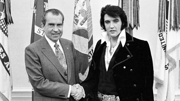 President Richard Nixon met Elvis Presley on December 21, 1970.