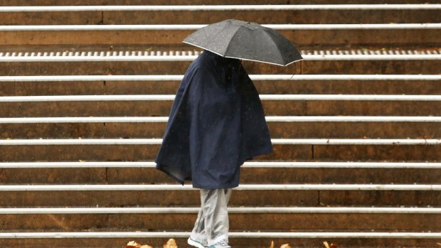 Rain is heading back to Sydney but nothing like the levels being seen up north.