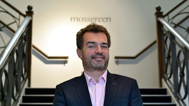 Mossgreen chief executive and co-founder Paul Sumner: "We've probably grown a little bit fast considering that the market plateaued.''