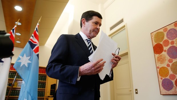 Staying on as an MP: Kevin Andrews says he will contest the seat of Menzies in the next federal election.