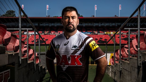 Reinvigorated: Panthers veteran Jamie Soward is loving life and playing good football again.