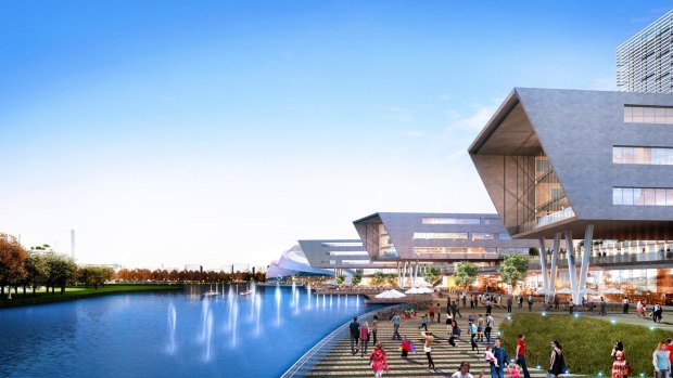 Australian Education City's plans include local and international universities. 