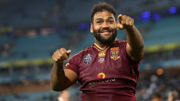 Enjoying the limelight: Sam Thaiday.