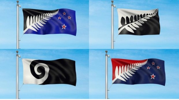 New Zealanders will rank the four options at a referendum in November. The winner will be pitted against the current flag at a vote next year. 