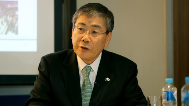 Shunichi Miyanaga says Japan's bid is making "very smooth progress".