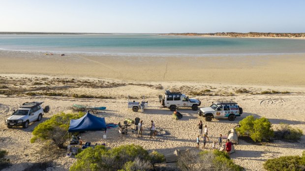 Wula Gura Nyinda Eco Adventures in the Gutharraguda Shark Bay World Heritage Area, Western Australia.