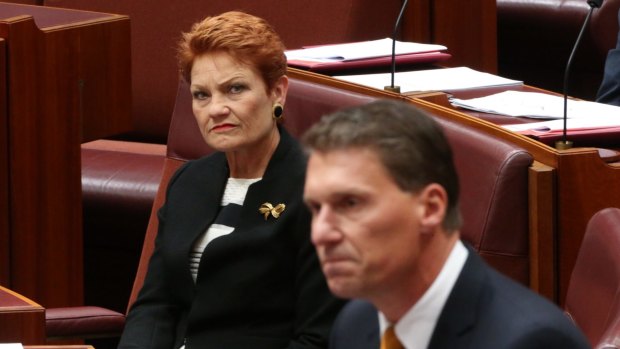 Both Pauline Hanson and Cory Bernardi have warned against Muslim immigration. 