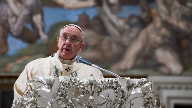 Pope Francis has urged the Muslim community to "condemn all fundamentalist and extremist interpretations of religion."
