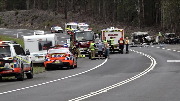 One woman was airlifted to Liverpool Hospital, and the second woman was airlifted to St George Hospital. Both were in a critical condition, police said.