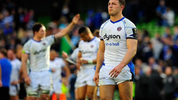 Running out of time to impress: Sam Burgess.