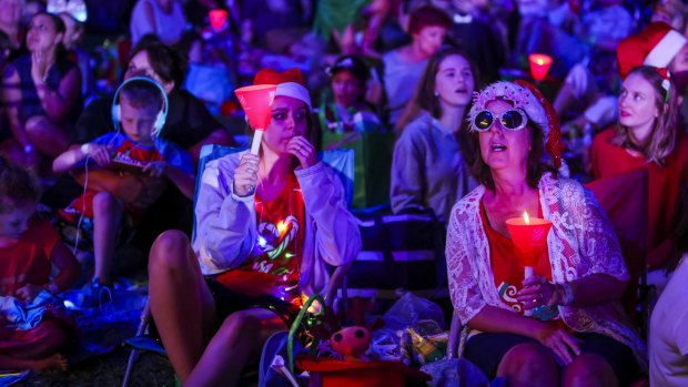Wild weather has cancelled this year's Carols By Candlelight. 
