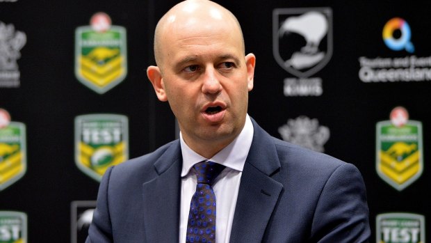 Handing down the punishment: Todd Greenberg.