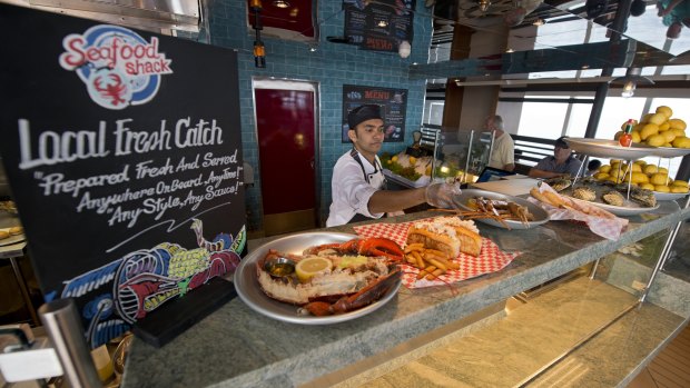 There's a restaurant on the Carnival Vista for all tastes.