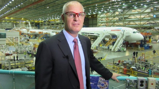 "All the data says that model is the right model." Mark Jenks, general manager and vice president of Boeing's 787 operations,, says smaller planes will be the order of the day for airlines. 