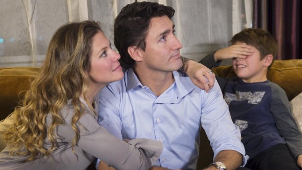 Xavier Trudeau is all of us after reading Sophie Gregoire Trudeau's IWD post on Facebook.