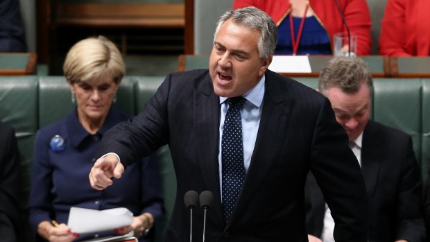 Treasurer Joe Hockey.