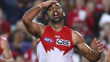 Campaigner: Adam Goodes was publicly maligned over an extended period. 