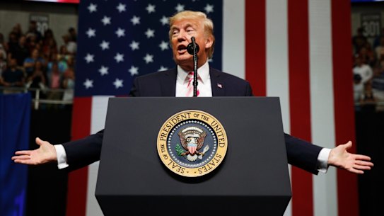 US President Donald Trump's tweets continue a three-day crusade to pressure the league to fire players who have taken a knee to protest against police violence towards minorities.