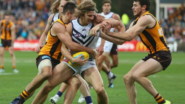 A corked Nat Fyfe will travel east with the Dockers, who are likely to have three emergencies make the trip.