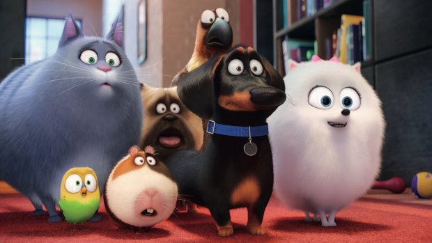 <i>The Secret Life of Pets</i>.